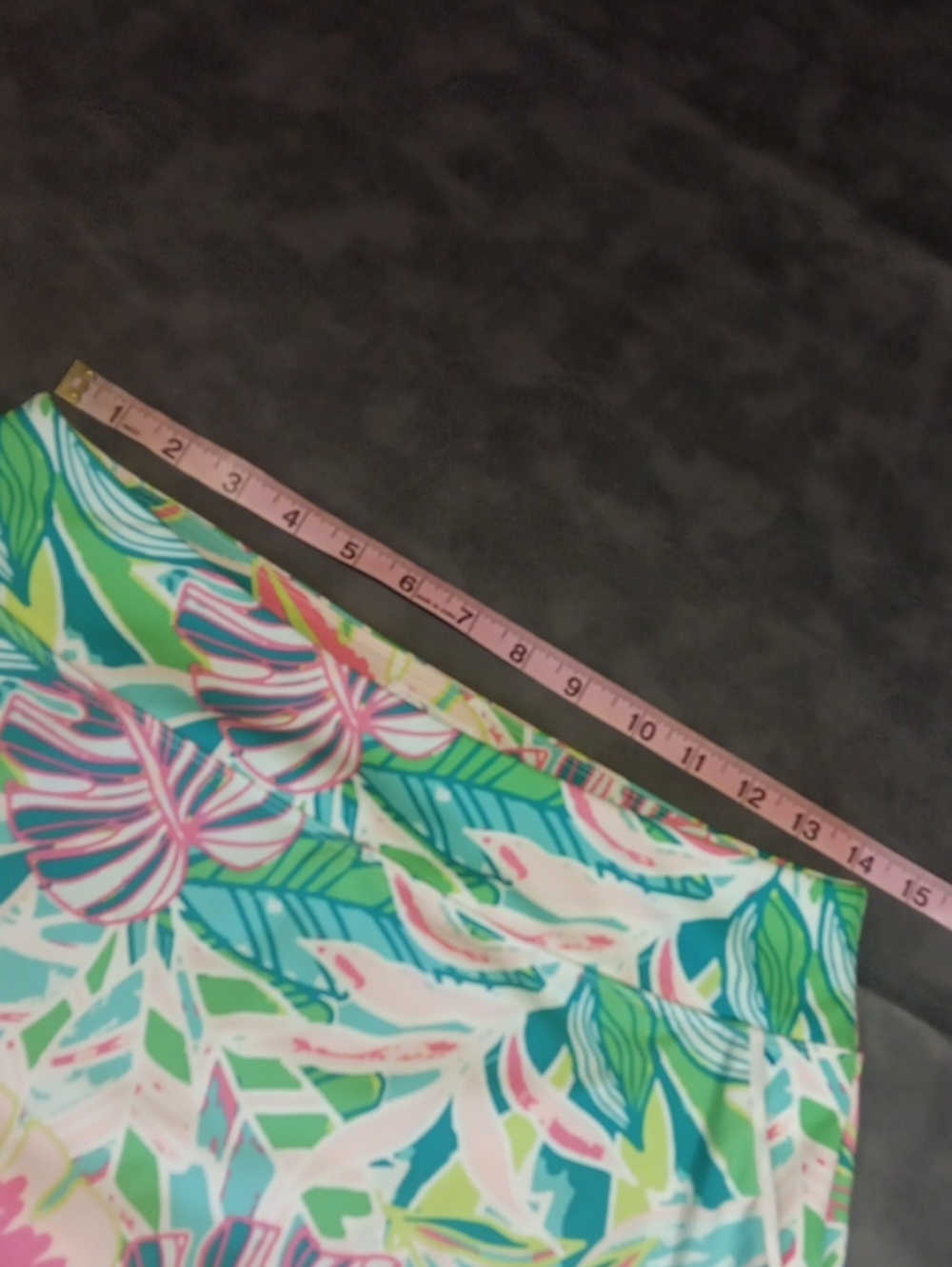 Sigrid Olsen Golf & Tennis 2-Pc Set Paloma Tropical Pink Green [Medium] EUC - Picture 13 of 14